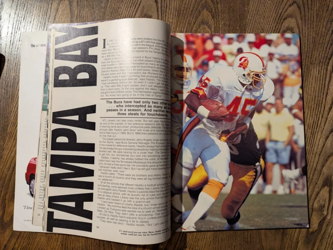 1991 Athlon's Eastern Football Magazine image indicator(3)