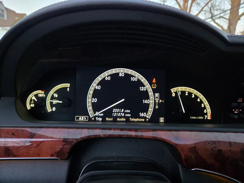 2008 Mercedes-Benz S550 4matic AWD Sedan - Silver image indicator(8)