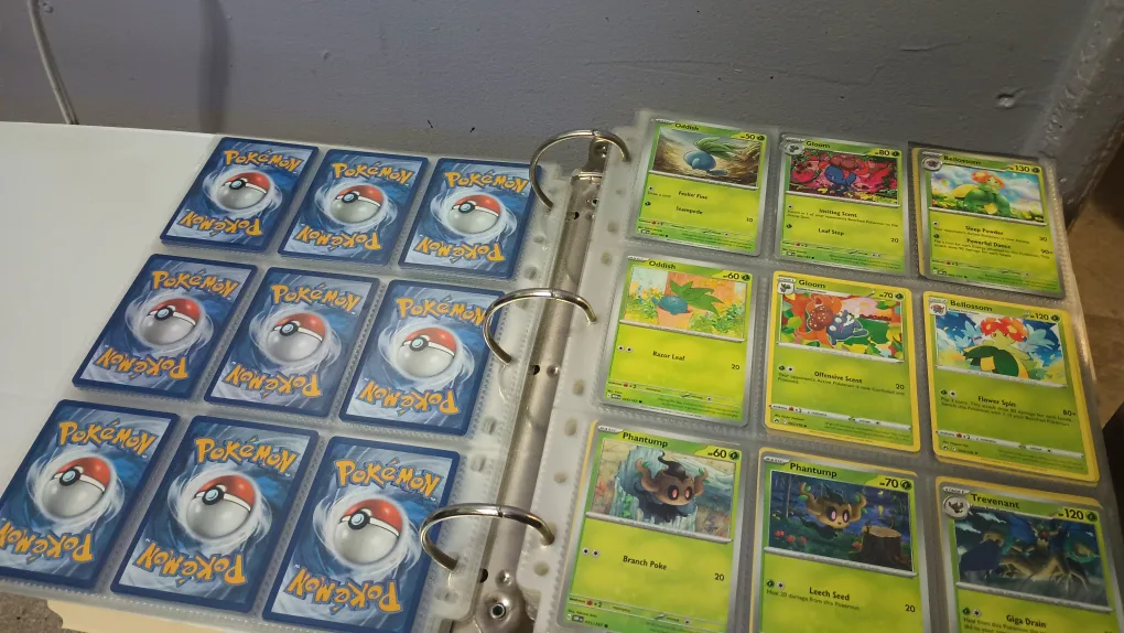 Pokémon Card Binder Full of Cards thumbnail