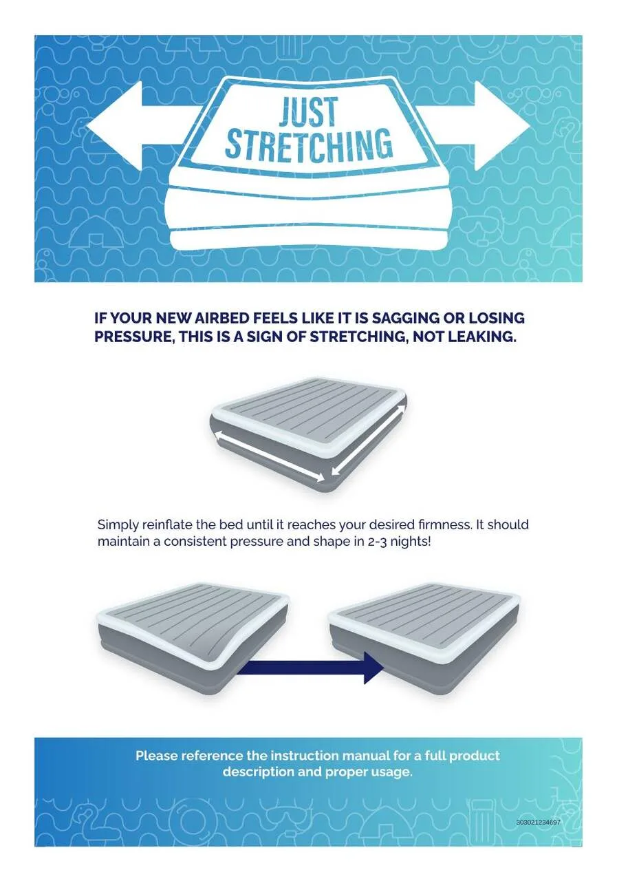 Outbound - Twin Double-High Inflatable Air Bed Mattress image indicator(4)