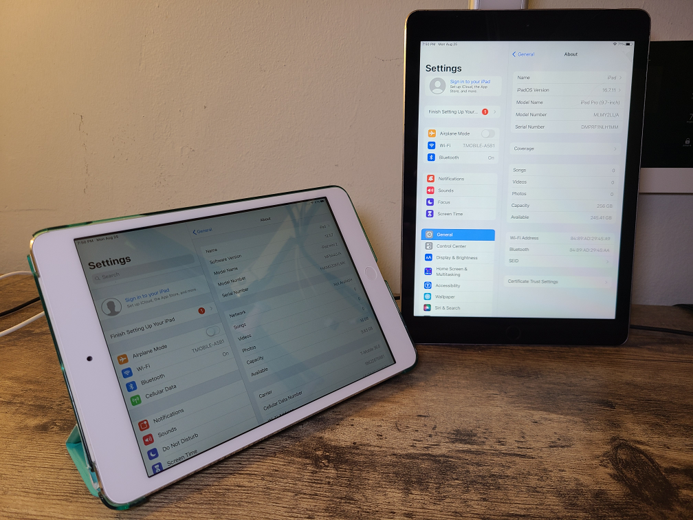 iPad Pro 9.7-inch & iPad mini 2
