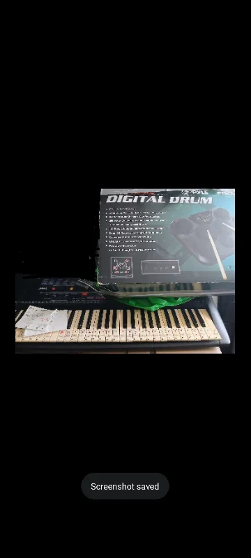 Yamaha PSR-420 keyboard image indicator(2)