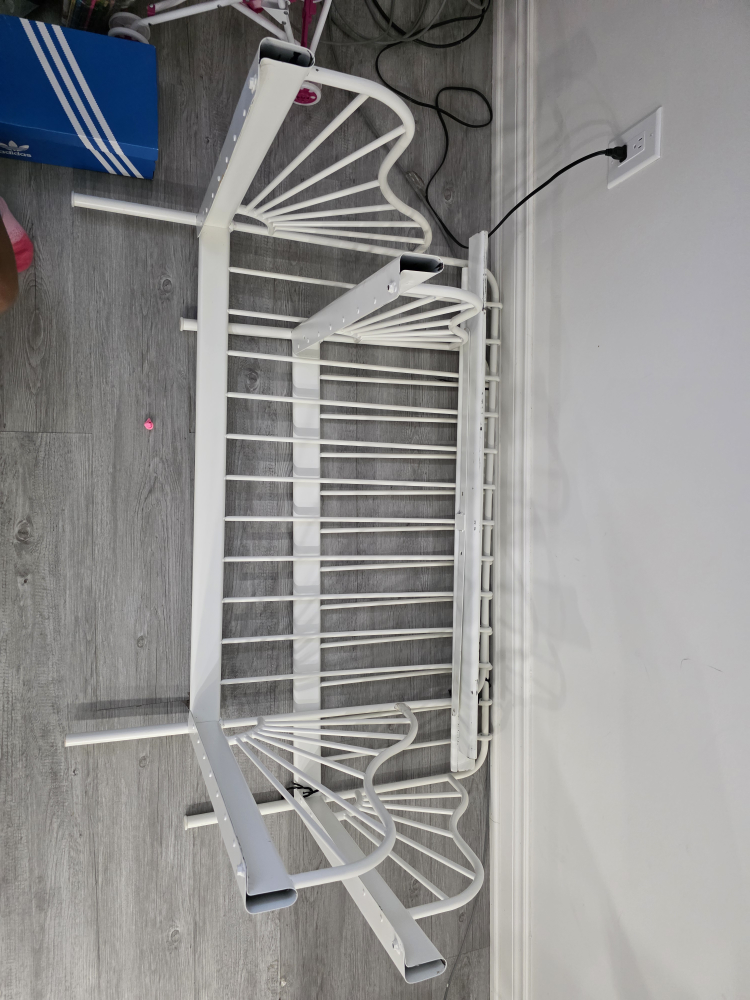 IKEA Luroy White Single Bed Frame - photo 5