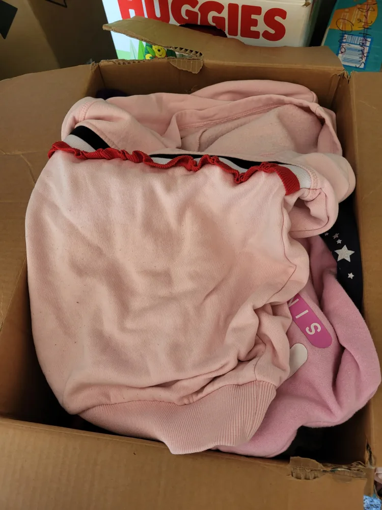 Box of Assorted Kids Clothing thumbnail