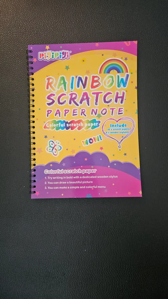 Rainbow Scratch Paper Note thumbnail