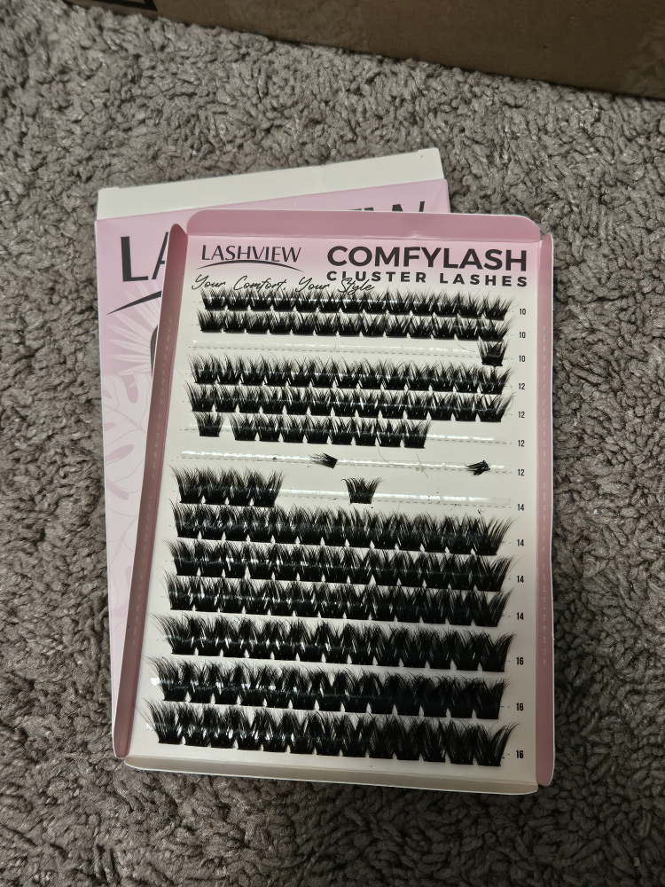 Lashview Comfylash Cluster Lashes preloved - photo 2