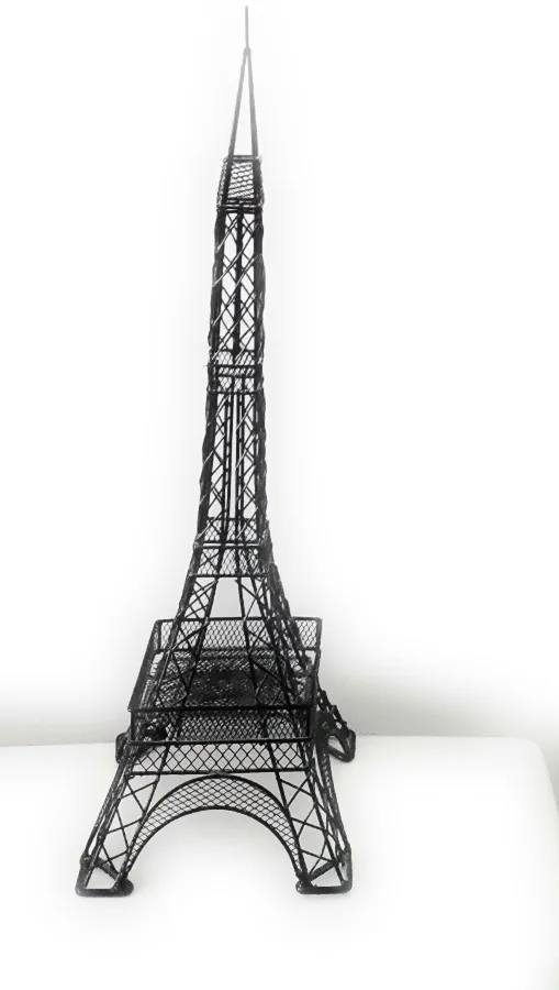 Eiffel Tower Metal Decorative Figurine.19 inches image indicator(3)