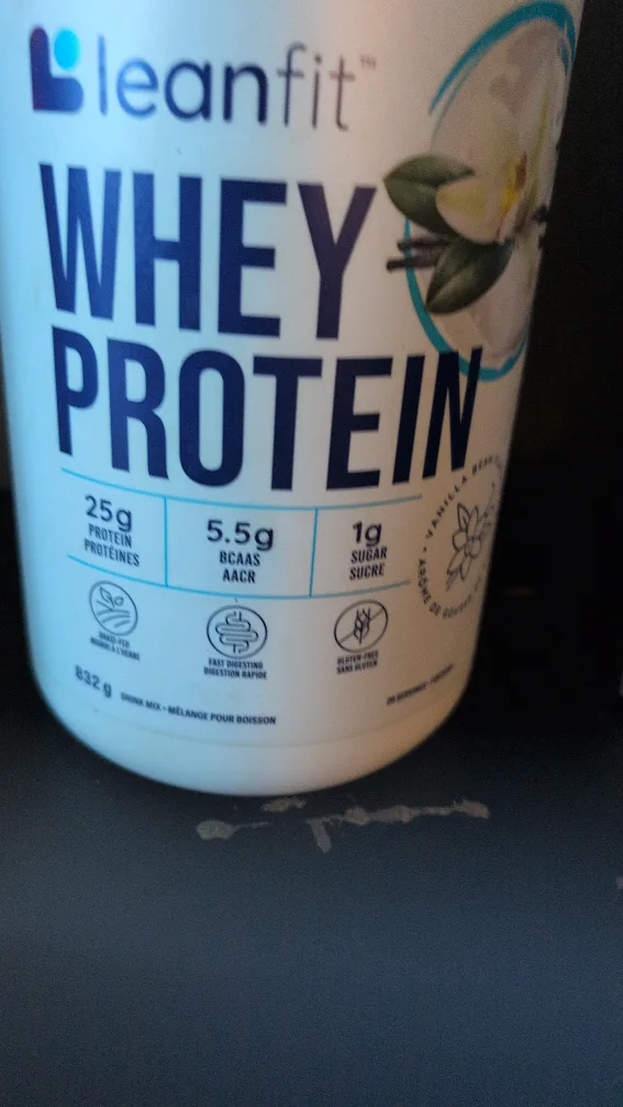 Leanfit Whey Protein Vanilla Bean thumbnail