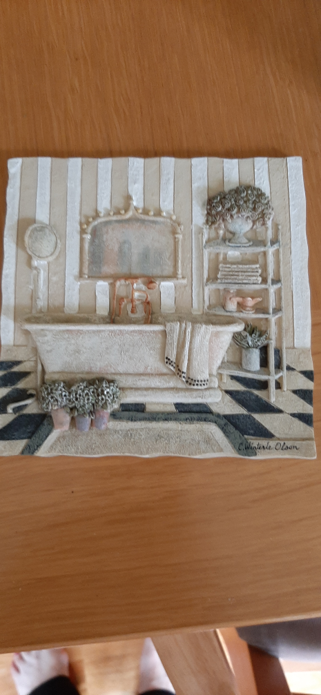 C.W.Olson Bathroom Wall Art Tiles - photo 3