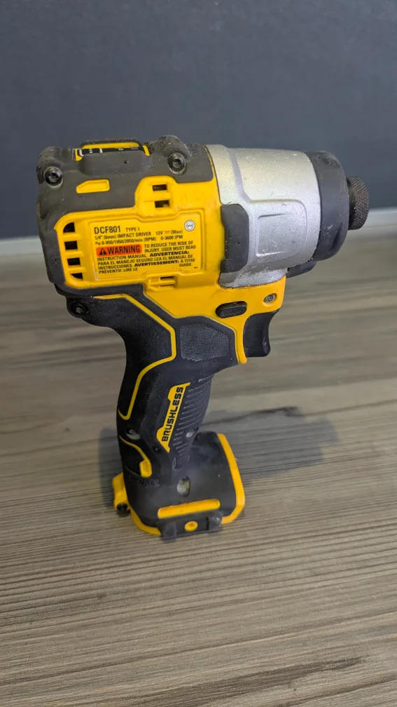 DeWalt 12V Brushless Impact Driver DCF801 image indicator(2)