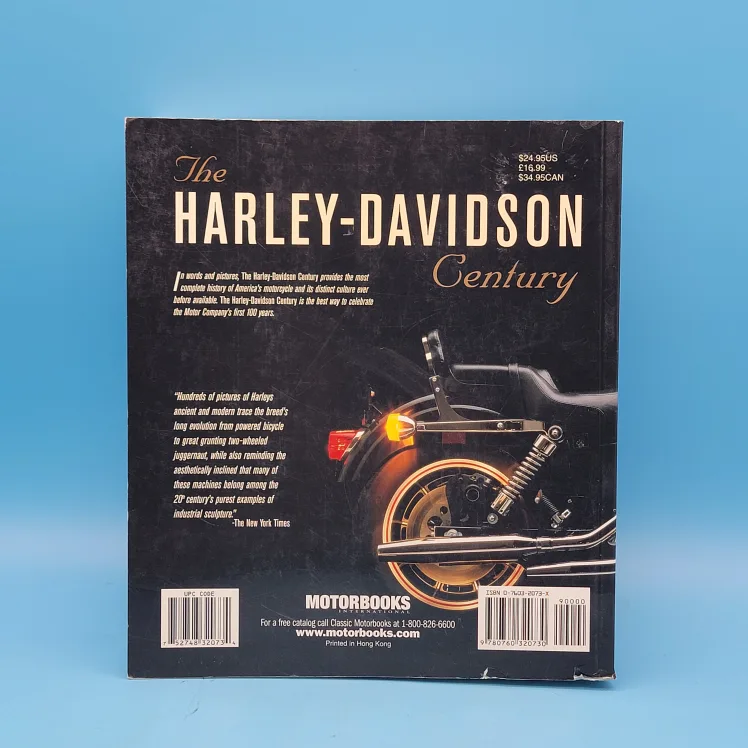 🥳VGC🤩 The Harley-Davidson Century Book Soft Cover image indicator(3)