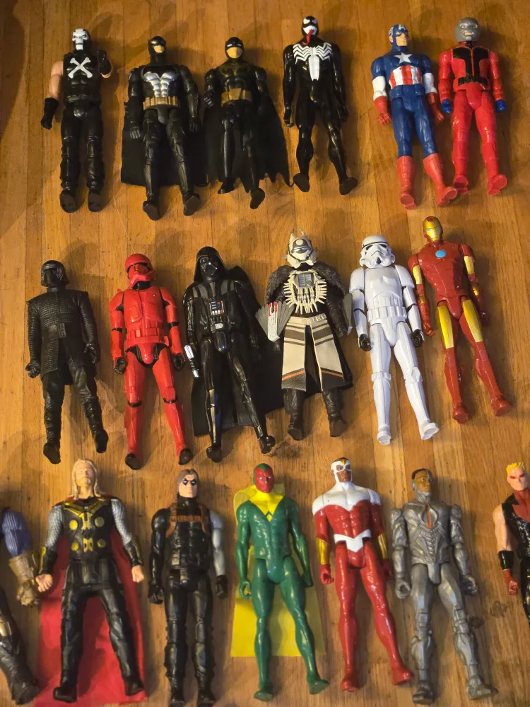 Marvel & DC Action Figures Lot $5-10 each OBO for the Lot image indicator(2)