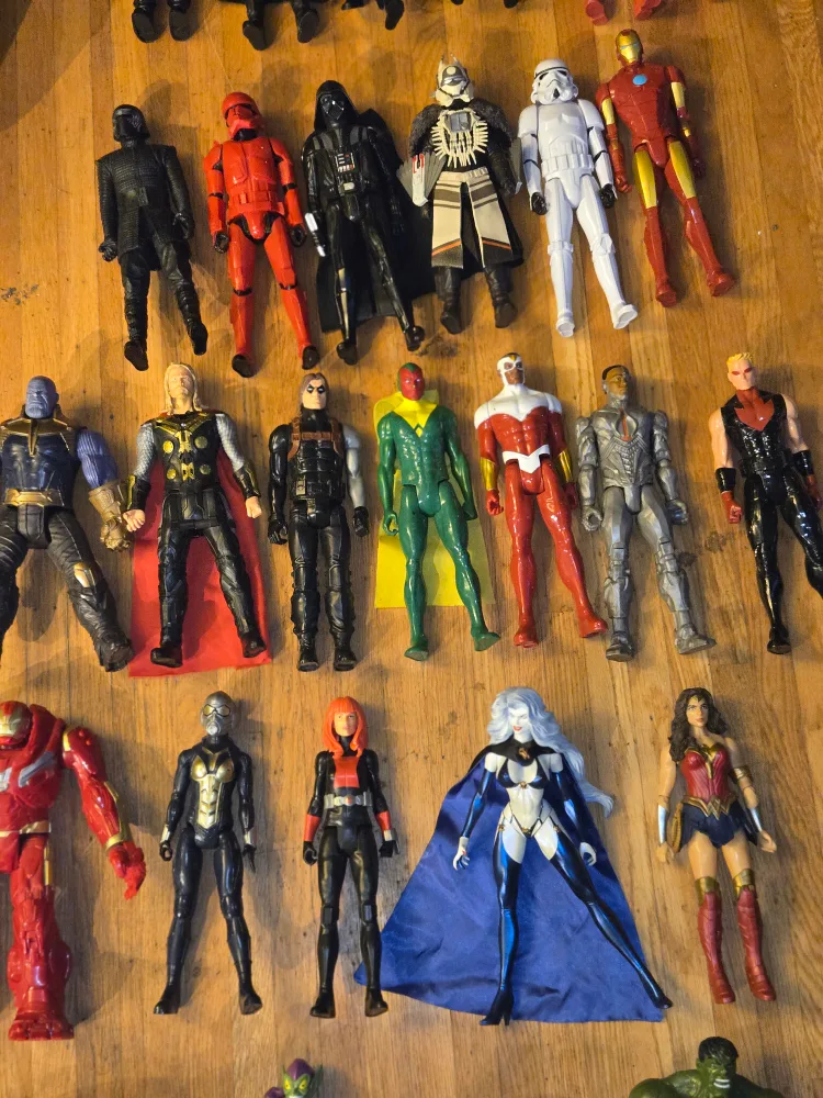 Marvel & DC Action Figures Lot $5-10 each OBO for the Lot image indicator(4)