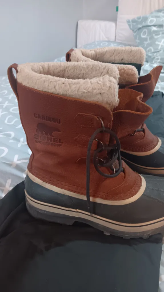 Sorel Caribou Brown Winter Boots thumbnail