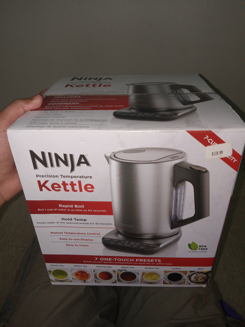 Ninja Precision Temperature Kettle - Like New!