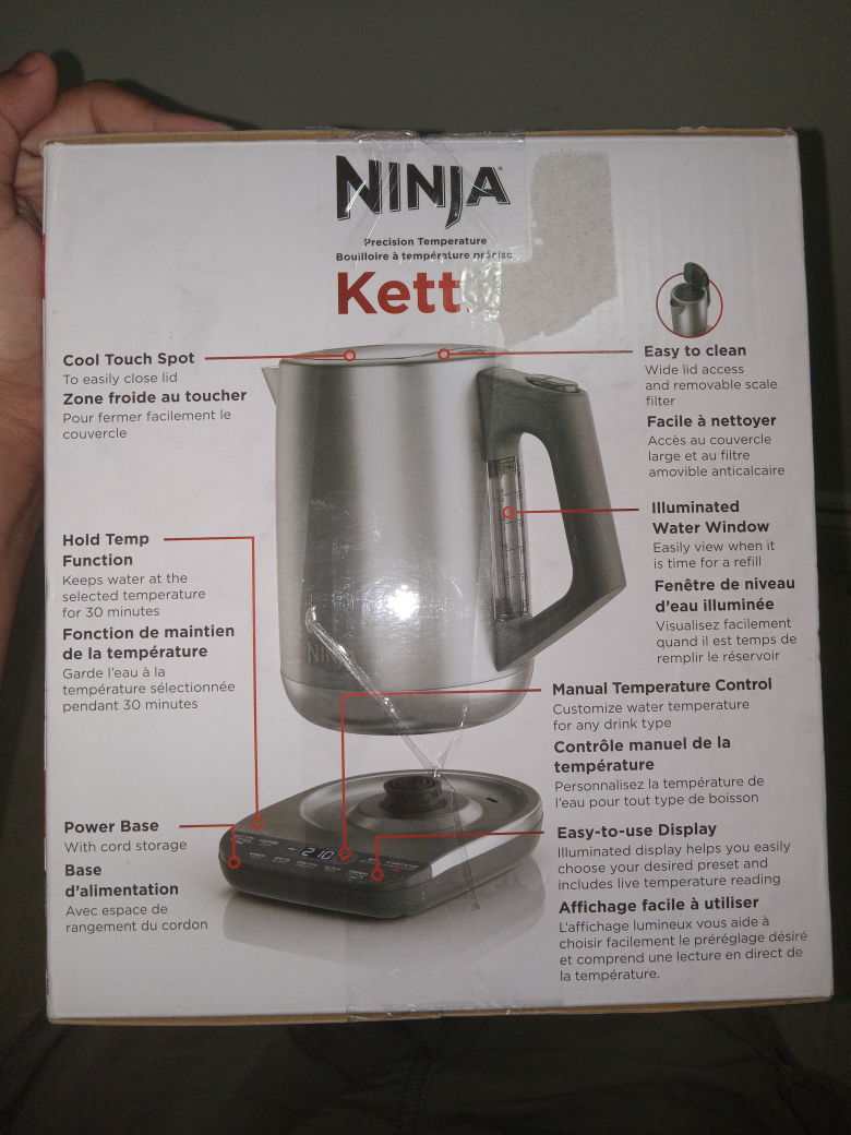 Ninja Precision Temperature Kettle - Like New! - photo 3