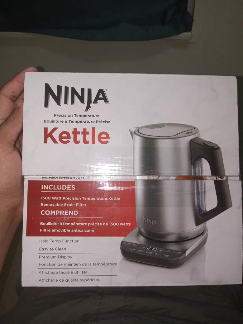 Ninja Precision Temperature Kettle - Like New! image indicator(4)
