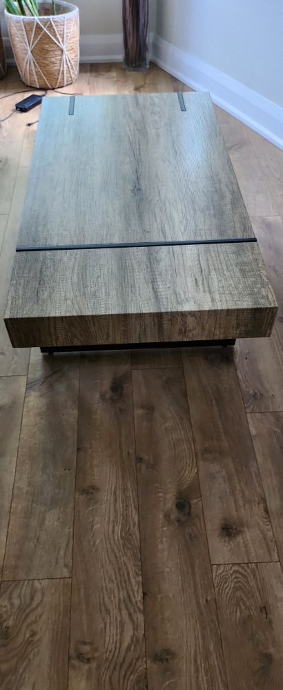 Coffee Table - Wood and Metal