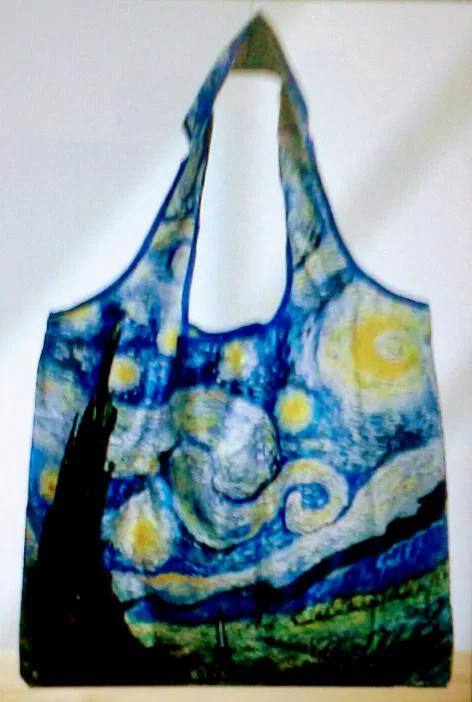 Starry Night Reusable Shopping Bag thumbnail
