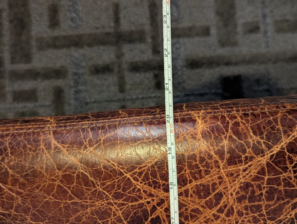 Pair of Vintage Leather Dining Chairs image indicator(3)