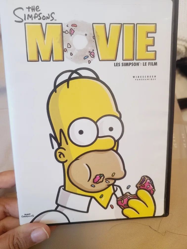 The Simpsons Movie DVD - Widescreen thumbnail