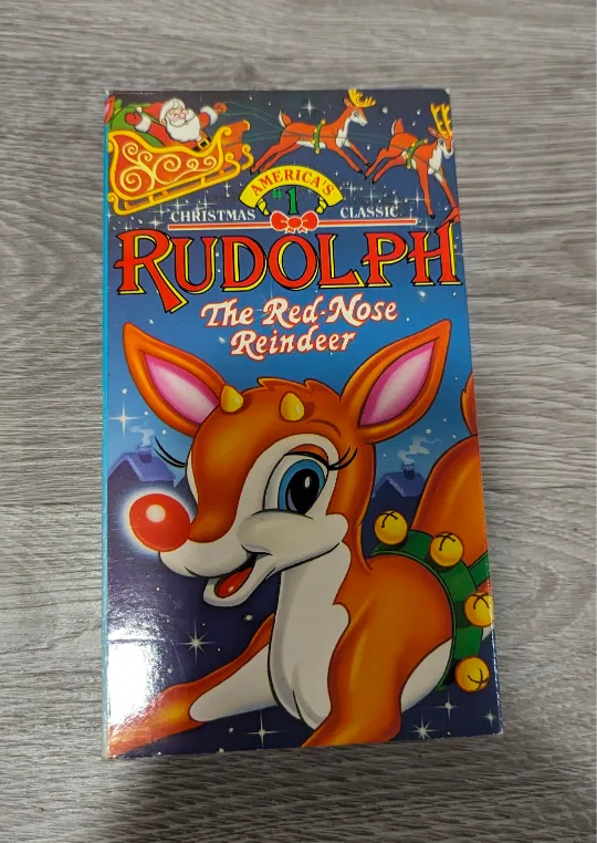 Rudolph the Red-Nosed Reindeer VHS Tape Movie thumbnail