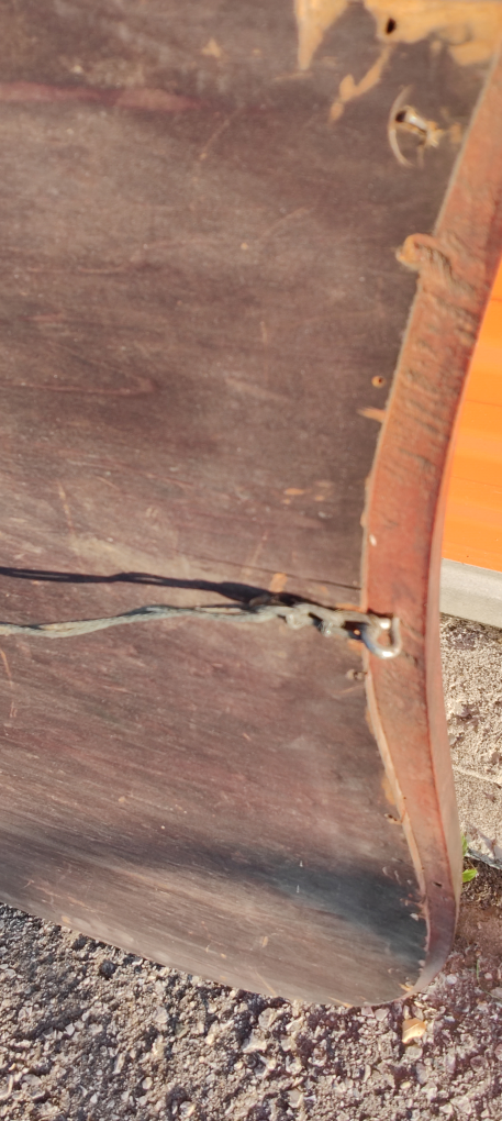 Vintage Wooden Framed Mirror - photo 5
