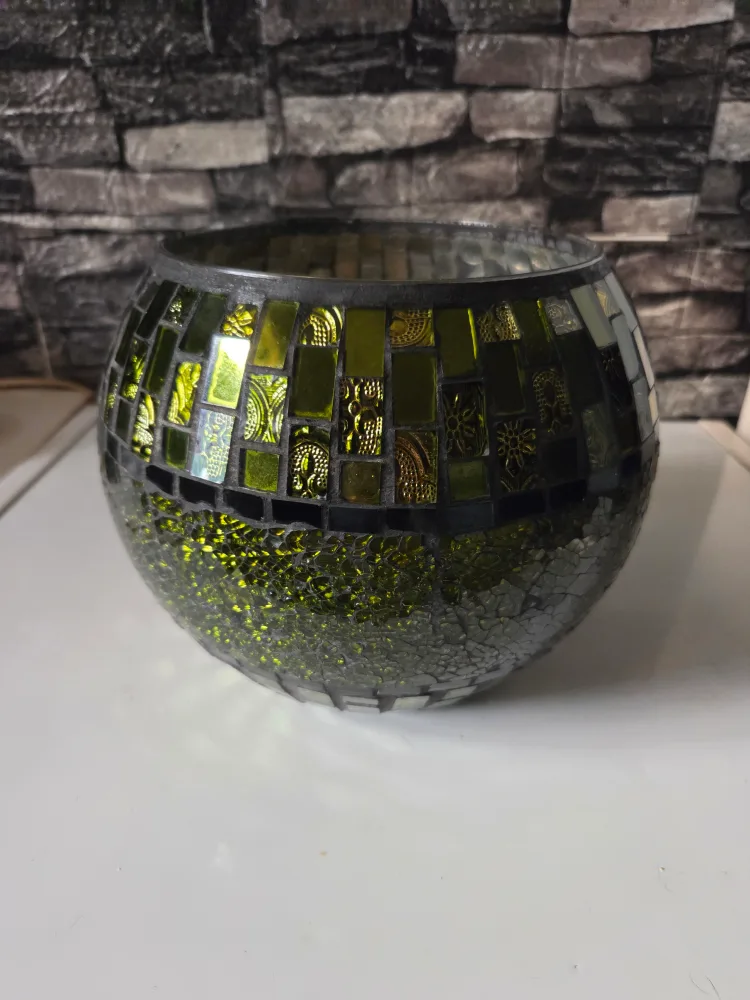 Mosaic Glass Bowl thumbnail