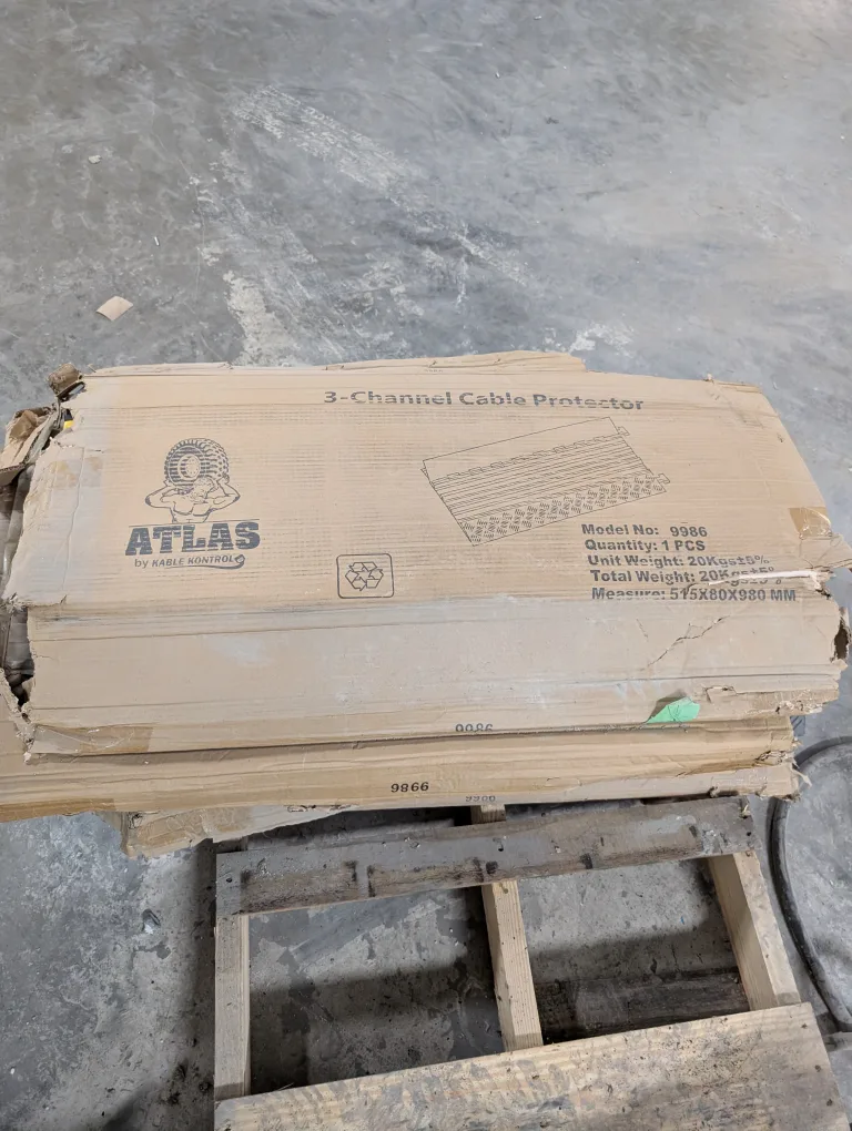 Atlas 3-Channel Cable Protector NEW