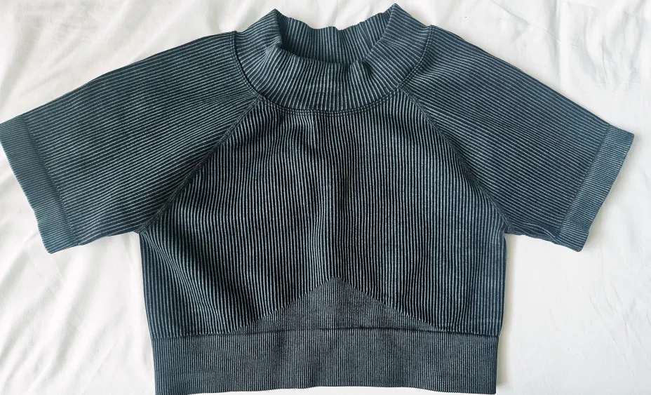 Halara Seamless Flow Mock Neck Short Sleeve Top image indicator(3)