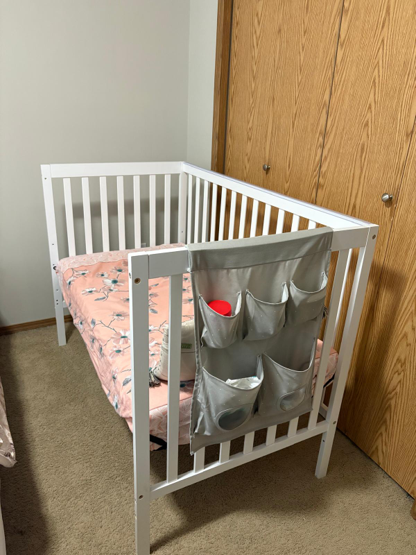 White Baby Crib