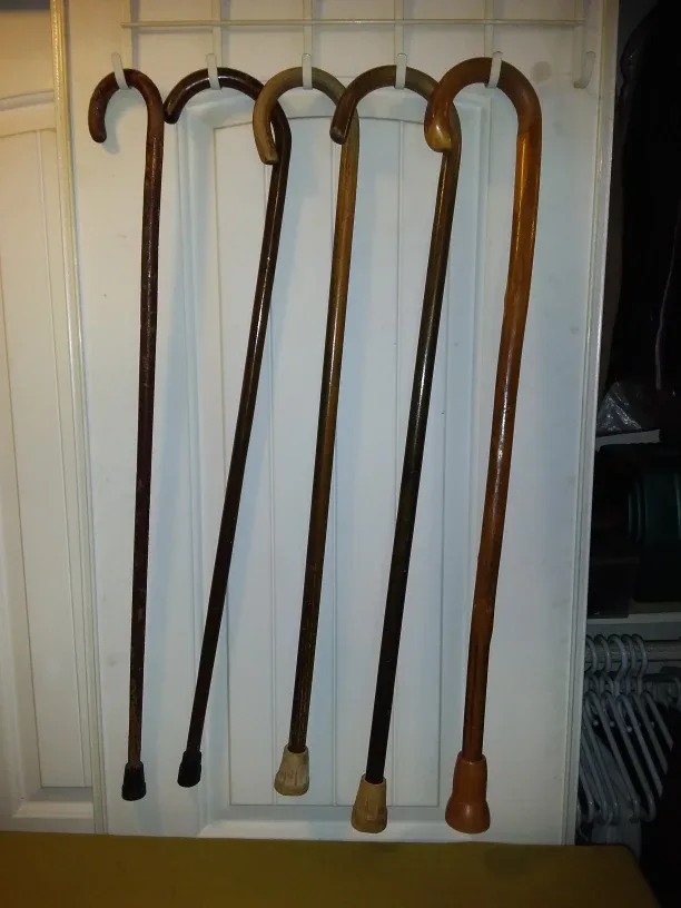 Wooden Walking Canes ($5.00 Each) 🧡 thumbnail