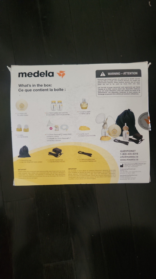Medela Swing Breast Pump - NEVER USED!