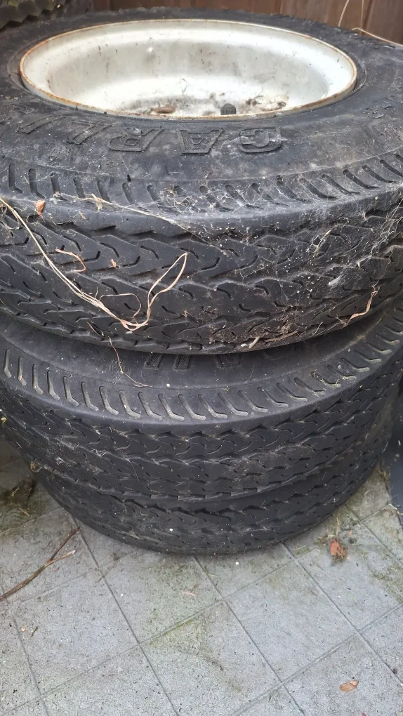 Used - 4.80-8 Tires   X 3 Tires image indicator(3)