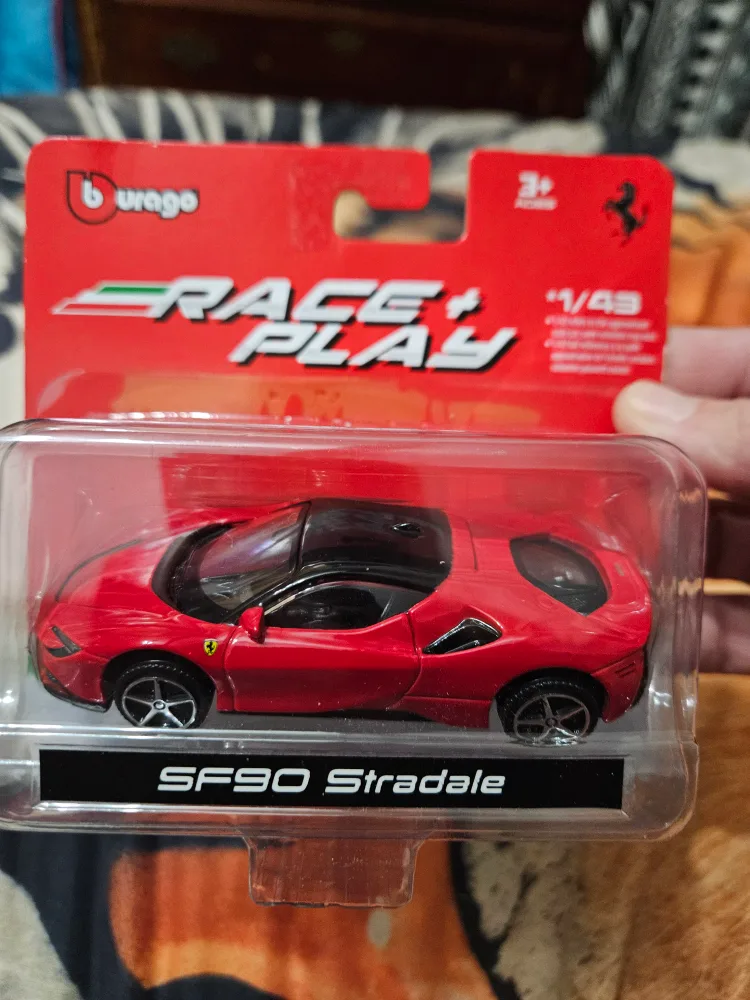 Burago Ferrari SF90 Stradale 1/43 Scale thumbnail