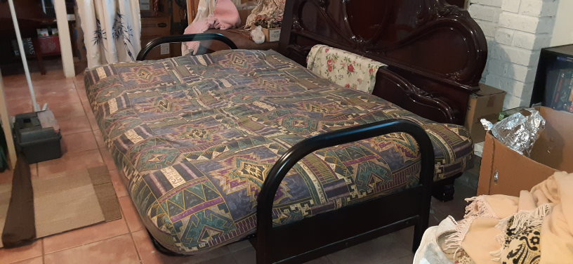 Futon Bed Frame with Mattress - photo 2