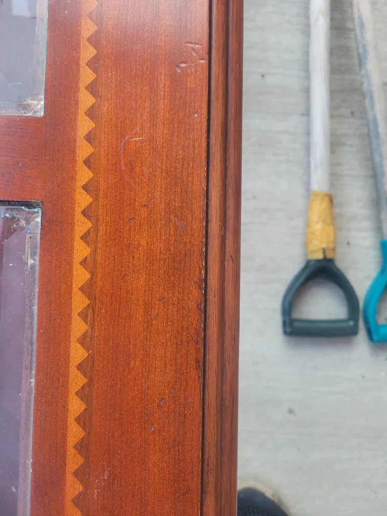 Solid wood coffee table and side table with glass top image indicator(7)