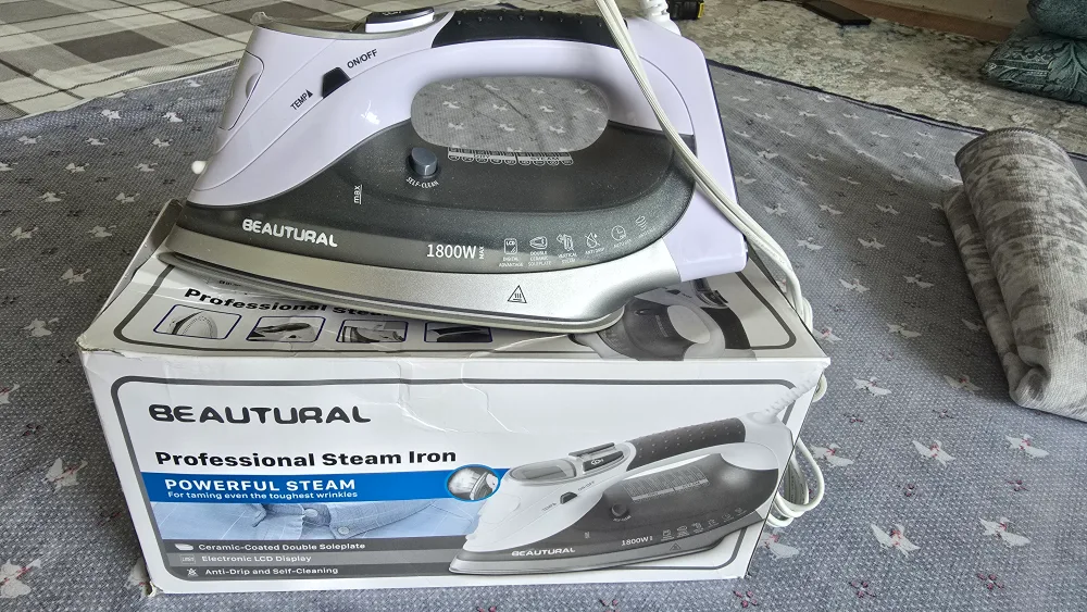 BEAUTURAL Professional Steam Iron thumbnail