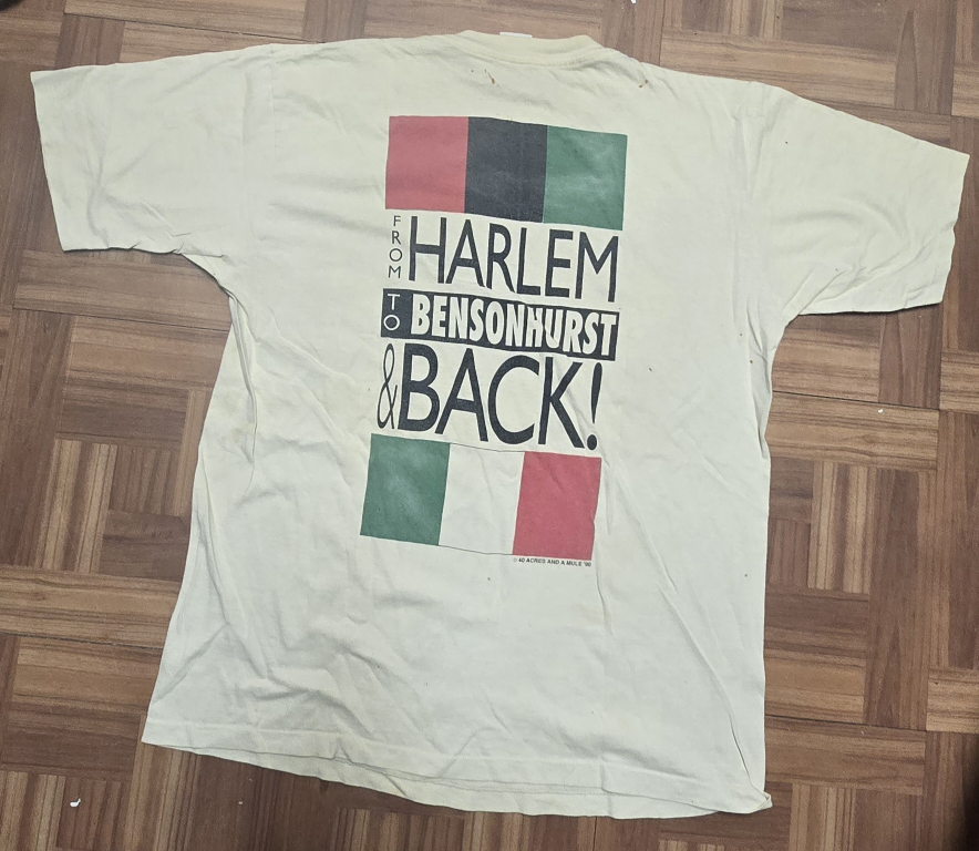 Ultra rare 1990's vintage  Jungle Fever  film T-Shirt - photo 2