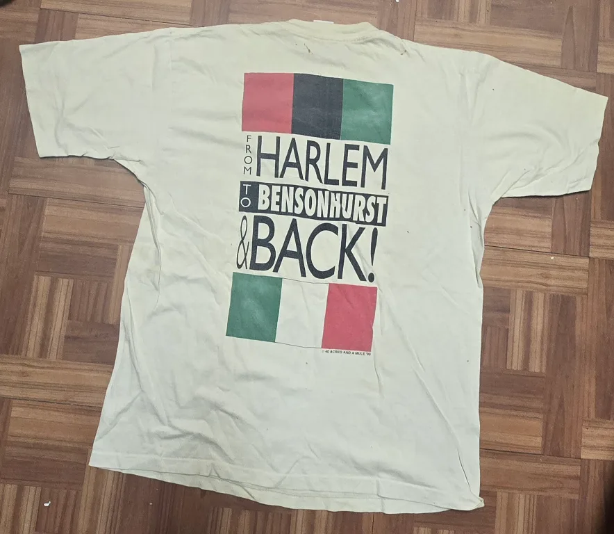 Ultra rare 1990's vintage  Jungle Fever  film T-Shirt image indicator(2)