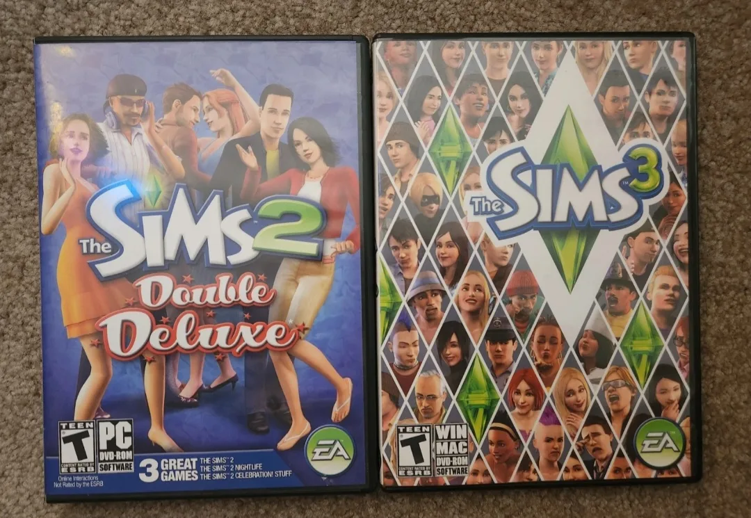 The Sims 2 Double Deluxe And Sims 3 Pc Games thumbnail
