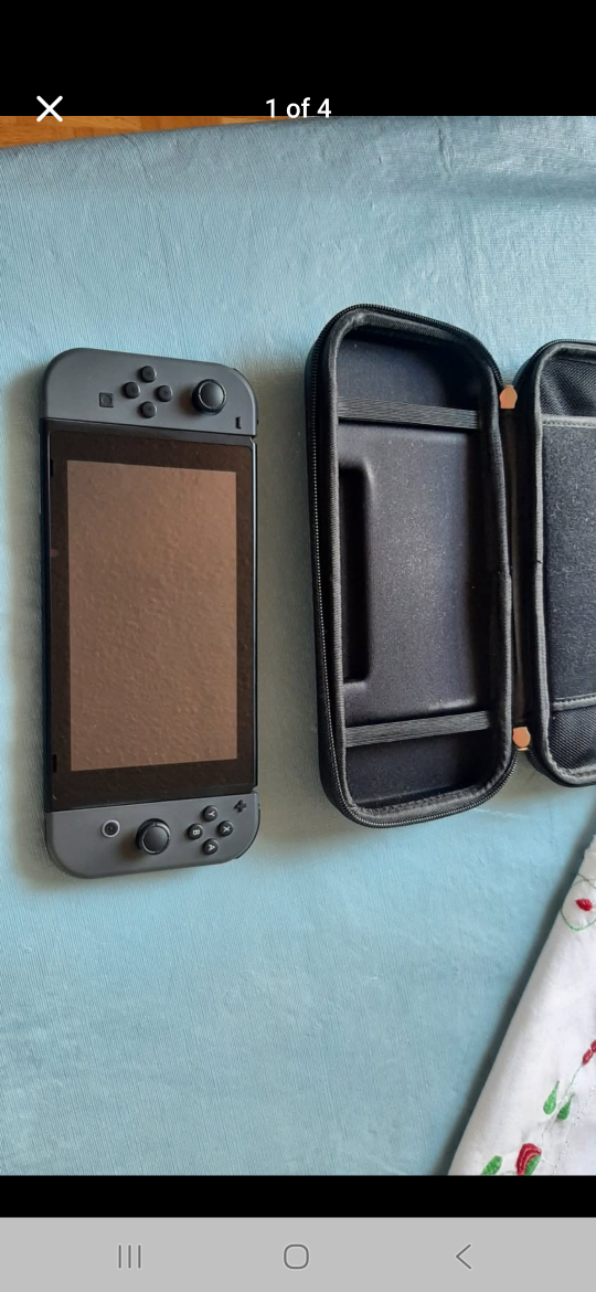 Nintendo Switch Console  +  Extra Joy-Con Pair + Case