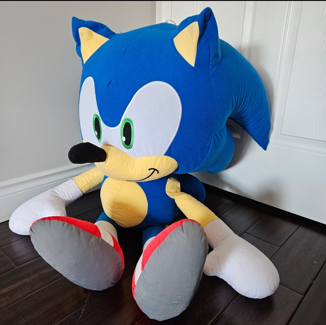 Giant Sonic the Hedgehog Plush