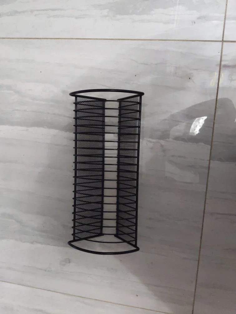 Black Metal Organizer Rack 🧡 image indicator(2)