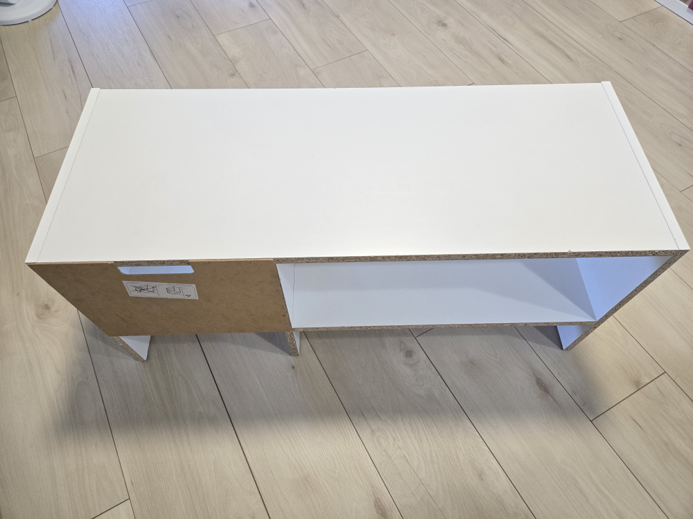 IKEA BAGGEBO TV Bench - White - photo 3