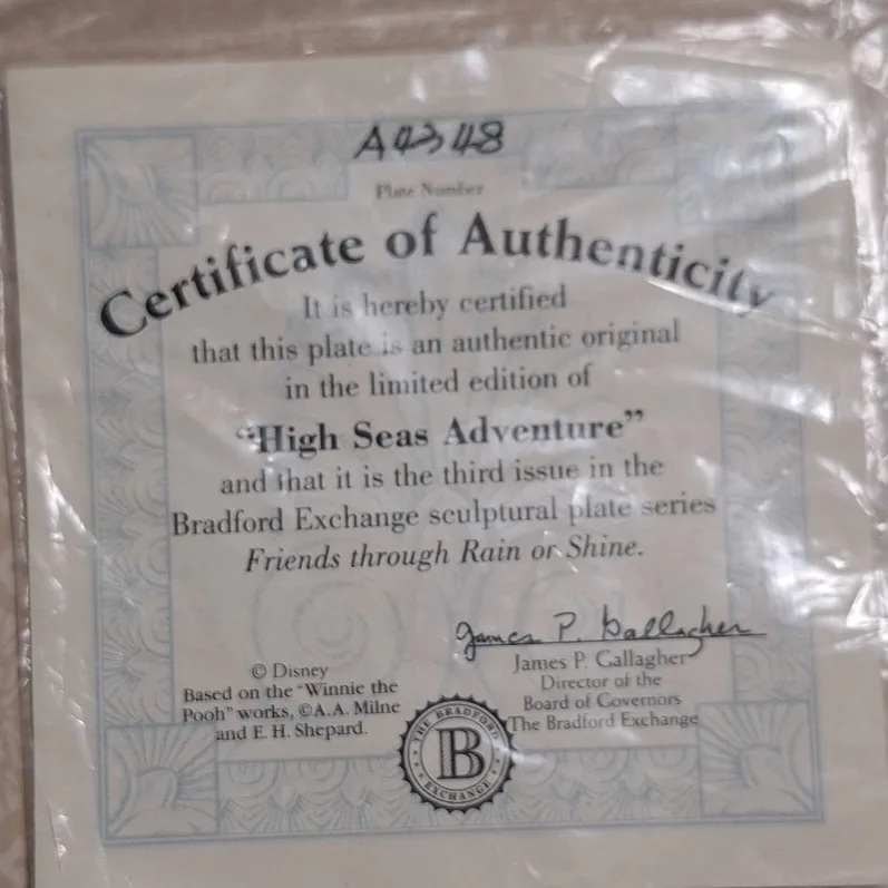 Bradford Exchange PLATE & Bradford Editions BELL image indicator(3)