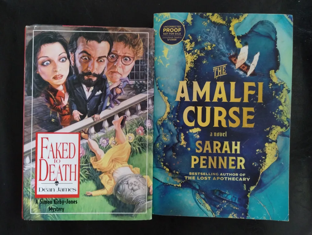 Faked to Death & The Amalfi Curse Books thumbnail