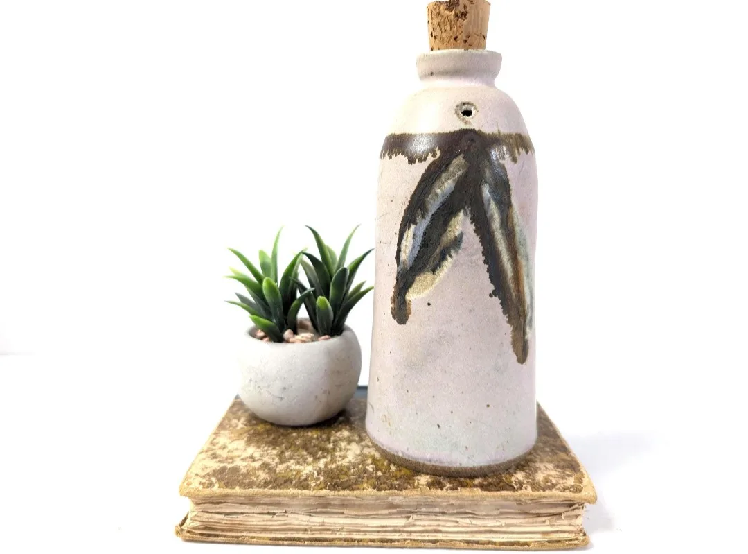 Pottery Cruet Bottle ~ Jar ~ Canister image indicator(4)