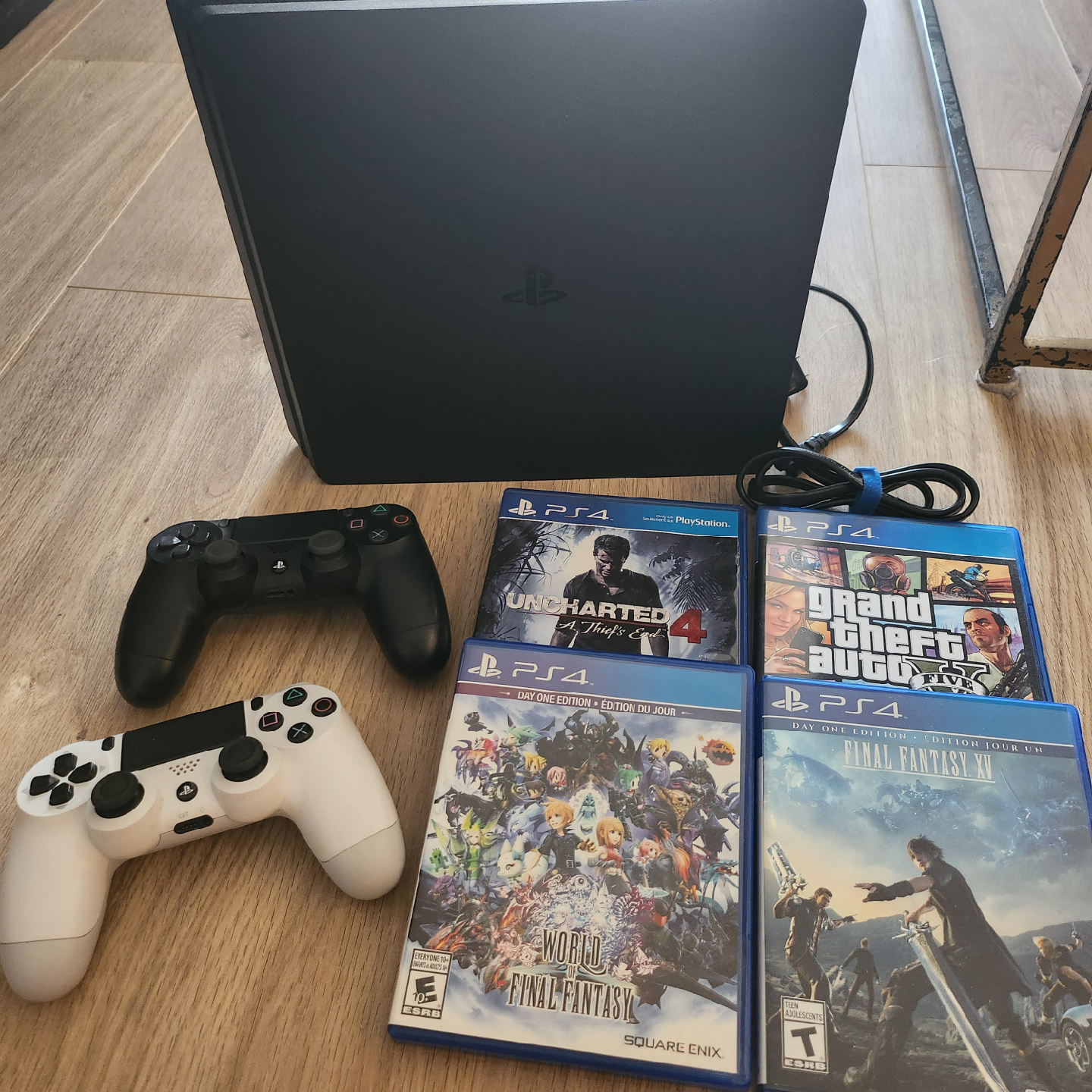 PlayStation 4 Bundle with Games and Controllers