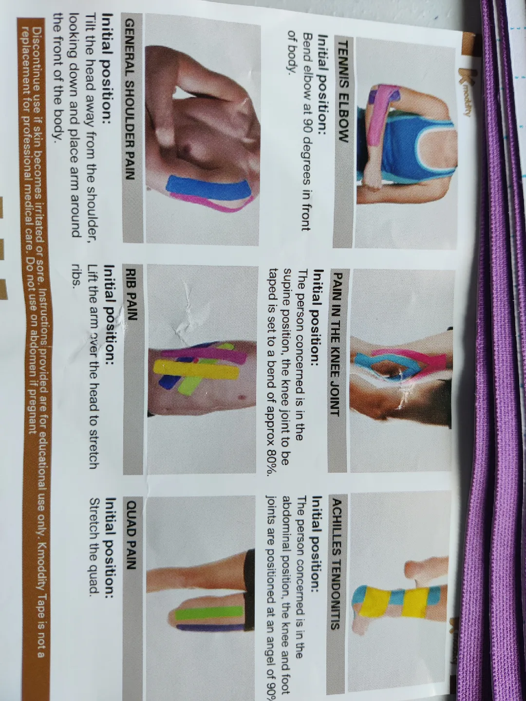 Kinesiology Tape - Pain Relief image indicator(3)